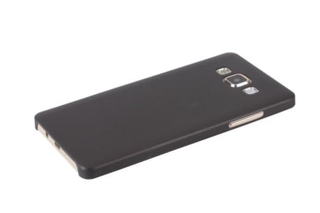 Ультратонкий Прозорий Чорний Матовий Чохол 0.3 мм для Samsung Galaxy A5