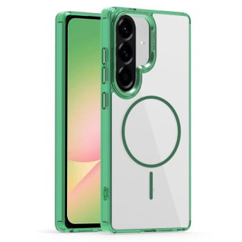 Чохол Star Shield Thin Circle MagSafe для Samsung Galaxy A56 - зелений