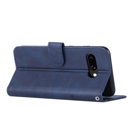 Чохол-книжка Stitching Calf Texture для Google Pixel 9a - синій