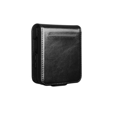 Чохол-книжка QIALINO Classic 103 з натуральної шкіри на Samsung Galaxy Filp 7 - чорний