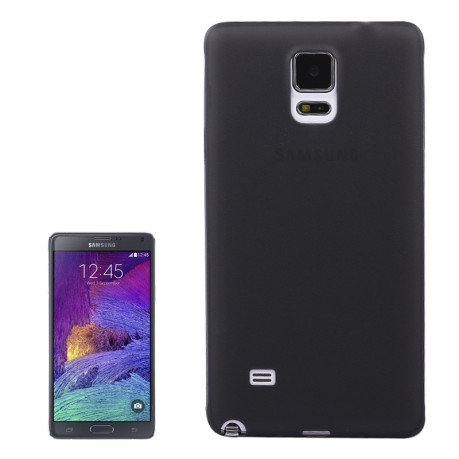 Ультратонкий Чорний TPU Чохол 0.3 мм для Samsung Galaxy Note 4