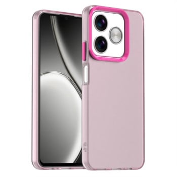 Чехол Candy Series гибрид с усиленными бортиками на Realme C61/C63/Note 60/Note 60x - красный