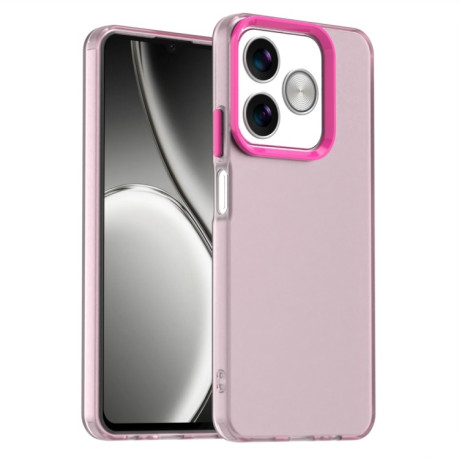 Противоударный чехол Candy Series для Realme C61/C63/Note 60/Note 60x - красный
