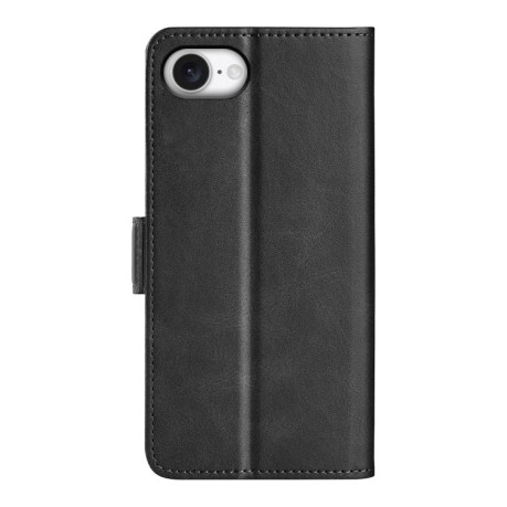 Чохол-книжка Dual-side Magnetic Buckle для iPhone 16e - чорний