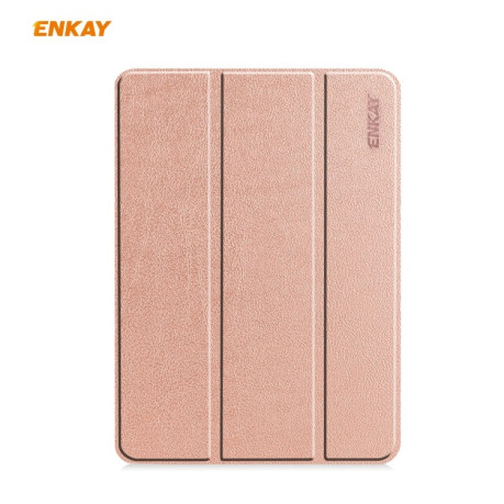 Чехол-книжка ENKAY ENK-8001 для iPad Pro 11 2020/2021/2018/Air 2020 - розовый
