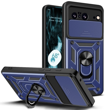 Протиударний чохол Camera Sliding для Google Pixel 8 Pro - синій