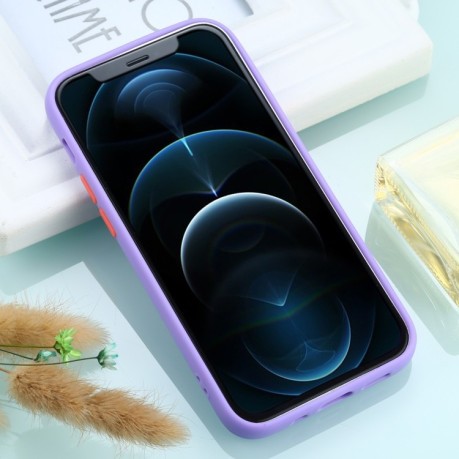 Протиударний чохол Breathable для iPhone 12 Pro Max - фіолетовий
