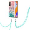 Протиударний чохол Electroplating IMD with Lanyard для Xiaomi Redmi Note 12 Pro 4G/11 Pro Global(4G/5G)/11E Pro- Colorful Scales
