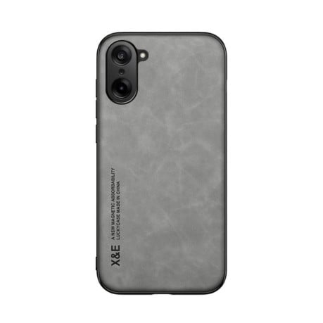 Противоударный чехол Skin Feel Magnetic на OnePlus Ace 5 Racing / Nord CE5 - серый