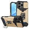 Противоударный чехол Armor Camera Shield для  iPhone 16 Pro - золотой