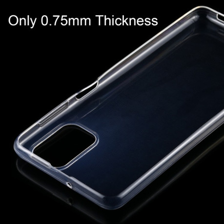 Ультратонкий силиконовый чехол 0.75mm на Samsung Galaxy M51 - прозрачный