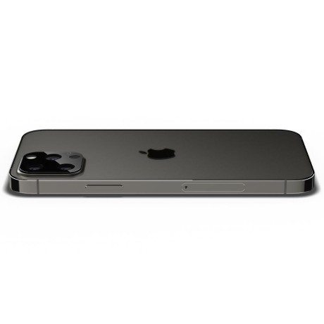 Комплект захисного скла 2шт на камеру Spigen Optik.Tr Camera Lens для iPhone 12 Pro Black