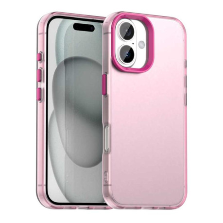 Противоударный чехол Candy Series для iPhone 17 - красный