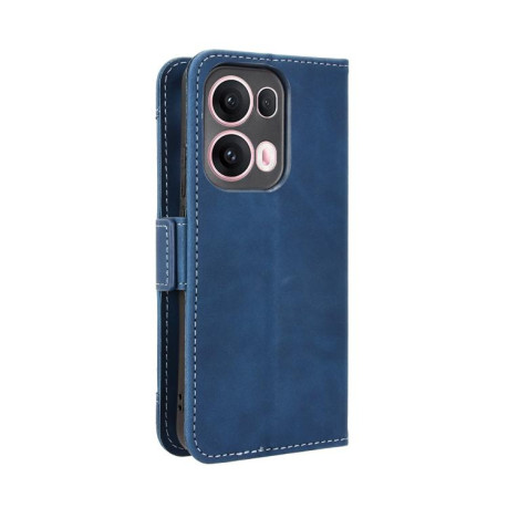 Чехол-книжка Skin Feel Calf на OPPO Reno13 Pro 5G Global - синий