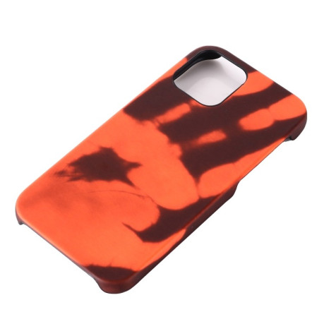 Термочохол Paste Skin PC Thermal Sensor iPhone 12 mini (Коричневий в червоний)