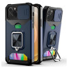 Противоударный чехол Sliding Camera Design для iPhone 11 - синий