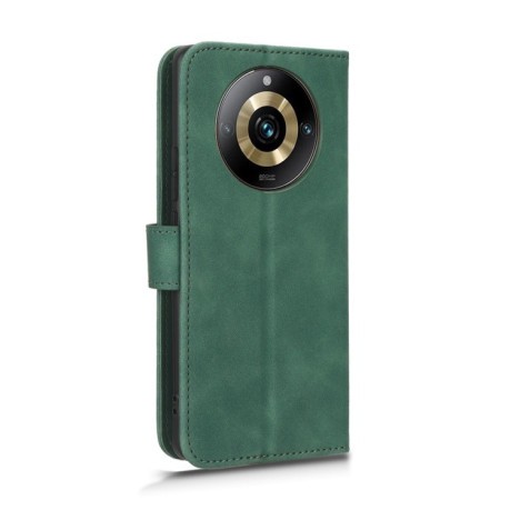 Чохол-книжка Skin Feel Magnetic для Realme 11 Pro 5G/11 Pro+ 5G - зелений