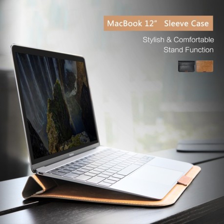 Шкіряний Чохол Конверт Rock Apple Laptop Bag для Macbook Air 13