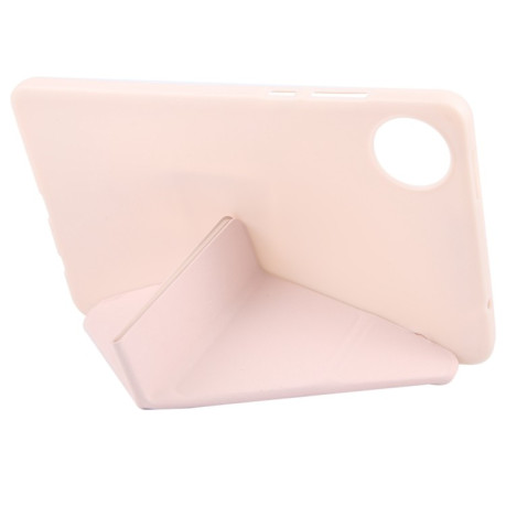 Чохол-книжка Demation Silicone Leather для Xiaomi Redmi Pad SE 8.7 - рожевий