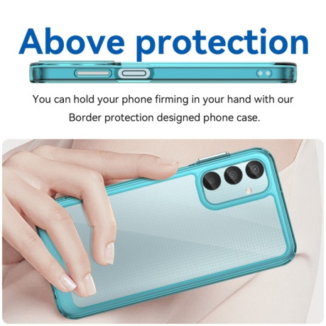 Протиударний чохол Colorful Acrylic Series для Samsung Galaxy M15 - синій