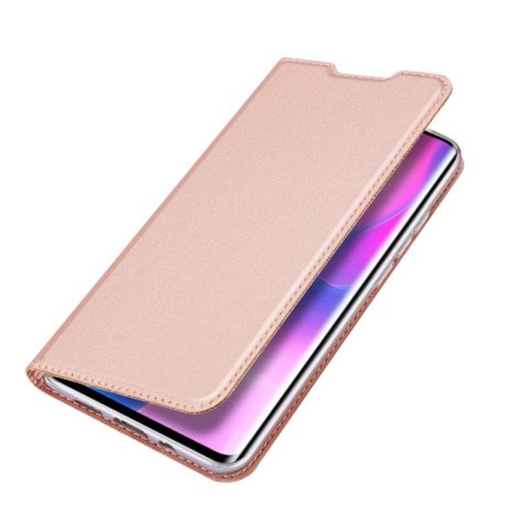 Чохол-книжка DUX DUCIS Skin Pro Series на Xiaomi Mi Note 10 Lite - рожеве золото