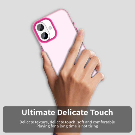Противоударный чехол Candy Series для iPhone 17 - красный