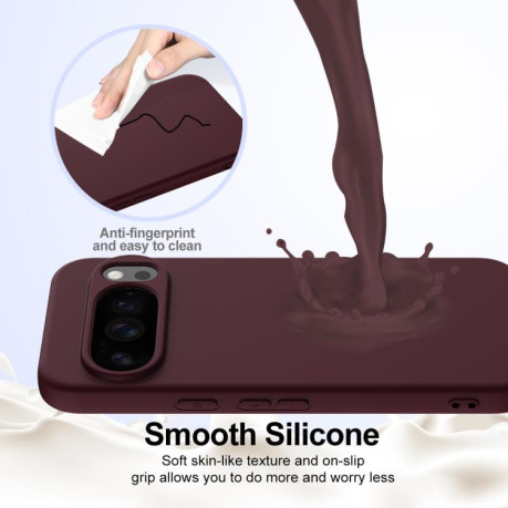 Силіконовий чохол Shockproof Silicone Magsafe для Google Pixel 10 Pro XL - коричневий