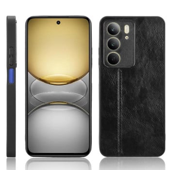 Чохол із простроченням Sewing Cow Pattern на Realme C75 - чорний