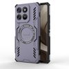 Противоударный чехол Butterfly Armor MagSafe Magnetic Ring Shockproof для Motorola Edge 70 5G Global — фиолетовый