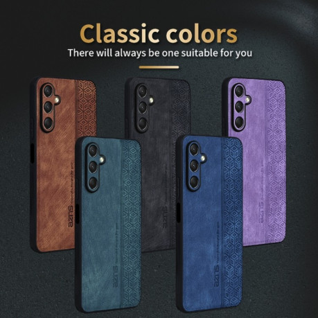 Противоударный чехол AZNS 3D Skin Feel для Samsung Galaxy A16 5G - коричневый