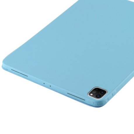 Чехол 3-fold Solid Smart Case для iPad Pro 12.9 (2020) - голубой