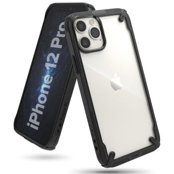 Оригінальний чохол Ringke Fusion X Design durable на iPhone 12 Pro / iPhone 12 - black