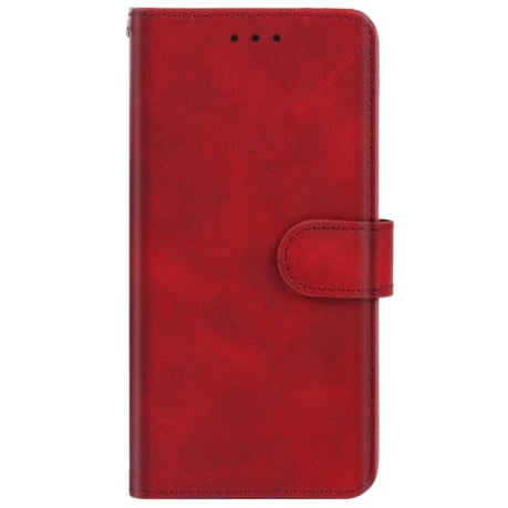 Чехол-книжка EsCase Leather для iPhone 15 - красный