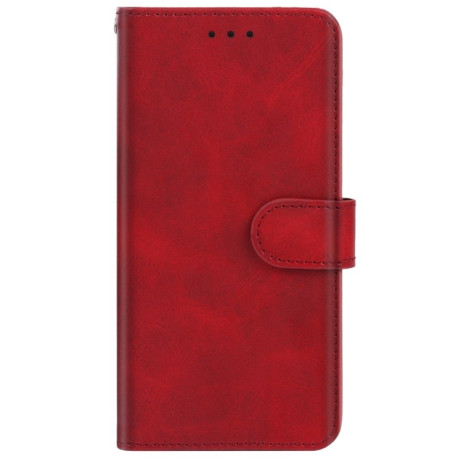 Чехол-книжка EsCase Leather для iPhone 15 Pro - красный