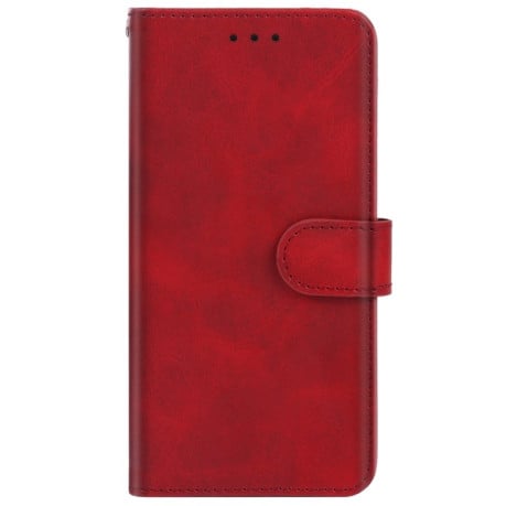 Чехол-книжка EsCase Leather для  iPhone 14 Pro - красный
