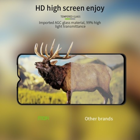Защитное стекло MOFI 9H 3D Full Screen на Xiaomi Redmi 9A / 9C - черное