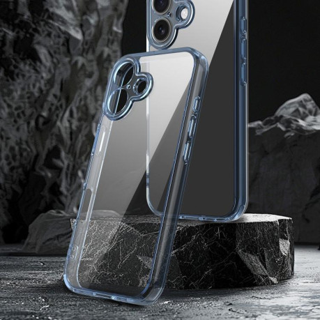 Чехол PC Hybrid TPU Airbag Shockproof для iPhone 17 - синий