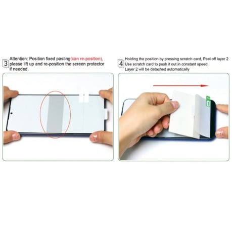 Комплект защитных пленок IMAK 0.15mm для Xiaomi Redmi Note 9 4G - прозрачные