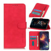 Чехол-книжка KHAZNEH Retro Texture на Samsung Galaxy M31s - красный