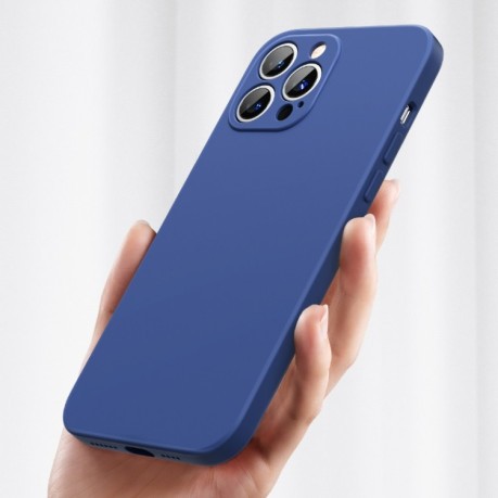 Силіконовий чохол Benks Silicone Case (Magsafe) для iPhone 13 mini - синій