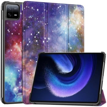 Чехол-книжка Custer Painted для Xiaomi Pad 6 / 6 Pro - Milky Way