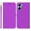 Чехол-книжка Lmitated Mirror для Realme C33 - фиолетовый