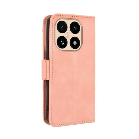Чехол-книжка Skin Feel Calf на Xiaomi 15T 5G - розовый