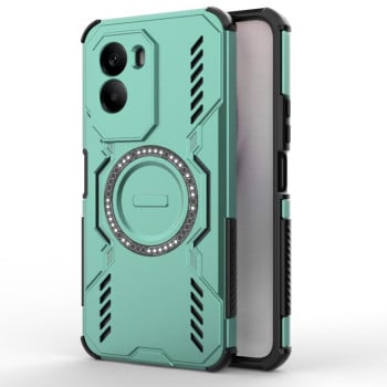 Протиударний чохол Butterfly Armor з MagSafe на Xiaomi Poco M7 4G 169mm - зелений