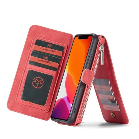Шкіряний Чохол-гаманець CaseMe-007 на iPhone 11 Pro - Червоний