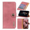 Чохол-книжка KHAZNEH Cowhide Texture Samsung Galaxy A72 - рожевий
