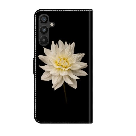 Чохол-книжка Crystal 3D Shockproof Protective Leather для Samsung Galaxy A15 - Flower