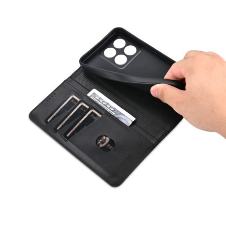 Чохол-книжка AZNS Magnetic Calf на Xiaomi 14T Pro - чорний