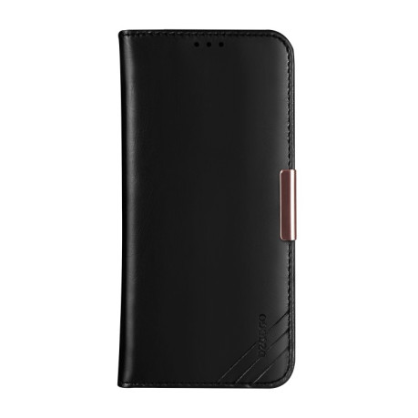 Кожаный Чехол-книжка DZGOGO ROYALE Series на iPhone 12 Mini - черный