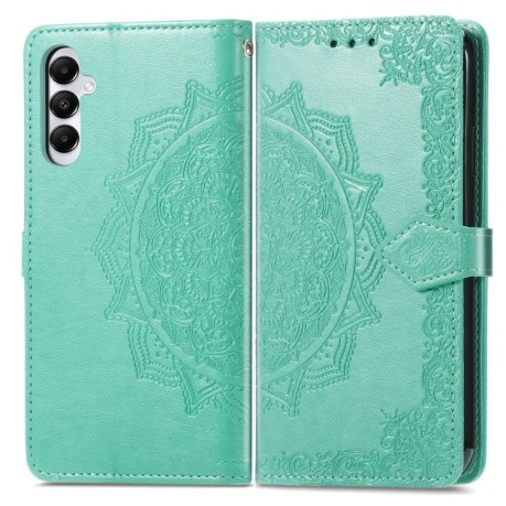 Чохол-книжка Mandala Embossing Pattern Samsung Galaxy A05s - зелений